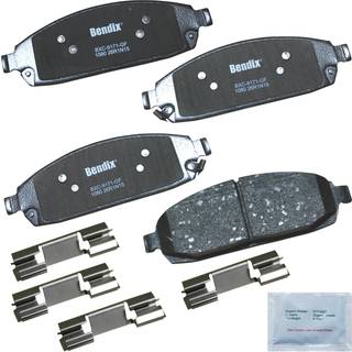 Bendix Priority1 CFC1080 Keramiske frontbremseklodser til Jeep Commander 2010-2006 Grand Cherokee 2010-2005