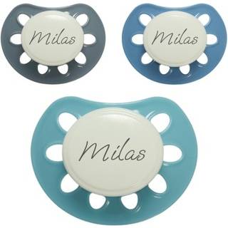 Esska Classic Night, Str. 1 (0-6 Mdr.), Anatomisk - Silikone, Sutter Med Navn