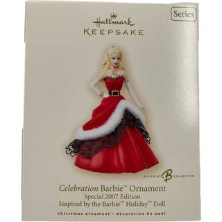 Barbie 2007 Hallmark Holiday Celebration Barbie #8 Ornament