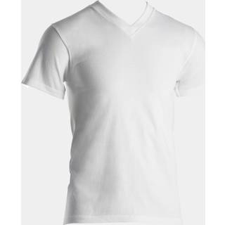 T-shirt "v-hals" | 100% økologisk bomuld | Hvid