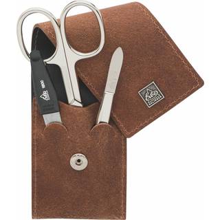 ERBE Erbe Manicure Etuis Lommekasse, 3-delt Cognac 1 Stk. (425,00 kr / 1 stk.) - 1 Stk.