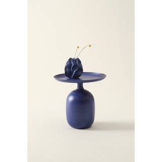 AMDEN sidebord diameter 49,5 cm - Blå