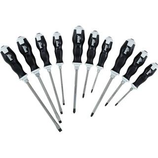 polar handtools Skruetrækkersæt, 10 stk. (9300-4091-0010) m/kap