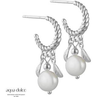 PEARLY PENNY HOOPS | SILVER