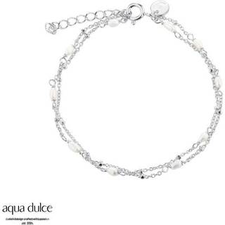 RICE DOT DOUBLE BRACELET | SILVER