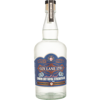 Gin Lane 1751ltrondon Dry Royal Strength Gin 70cl