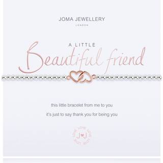 Joma A Little Beautiful Friend Bracelet - Adjustable - Rose Gold