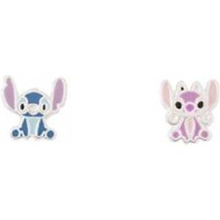 Disney Silver Lilo And Angel Stud Earrings - F6746