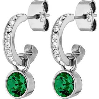 DYRBERG/KERN DESSA ØRERING 430131 (Silver, Crystal, ONESIZE)