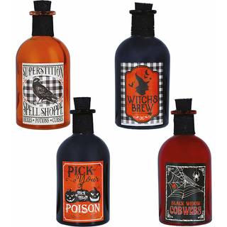 Halloween Deko Giftflasche 14cm 1 St.