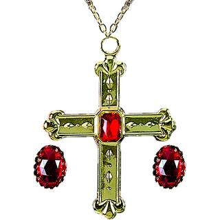 Kardinal Schmuck Set 3-teilig