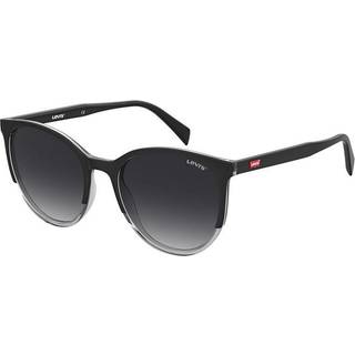 Levi&#39;s LV 5022/S 08A/9O 56 Solbriller Kvinder Black - Black On Transparent Grey - 56mm