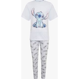 Brand Threads Brand Threads Blue Disney Lilo and Stitch Girls 100% Cotton Pyjama Set