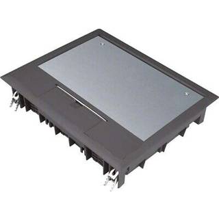Hager Gulvboks e09 for 5MM lågdybde sort