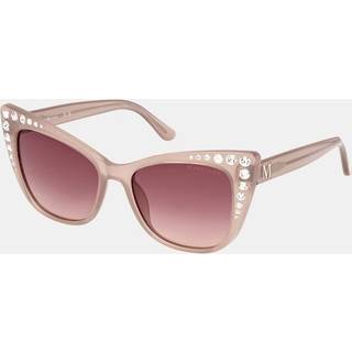 Guess by Marciano Kvinde GM00000 59T Solbriller Injiceret Beige Rød Cat Eye Normal Skygge