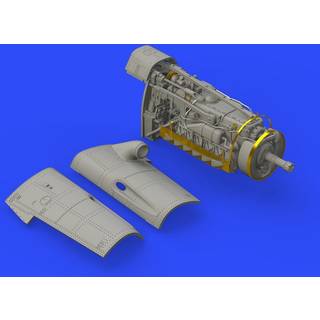 Bf 109F engine & fuselage guns f.Eduard