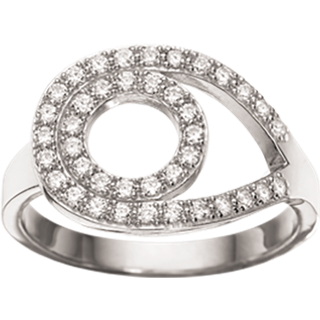 Rhodineret Sølv Ring fra Scrouples 723052
