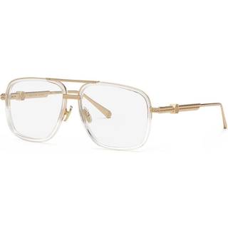 Philipp Plein Mand VPP063M PLEIN ROCK SUPERHERO 302 Optiske stel Metal Guld Firkantet