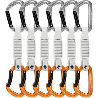 Mammut Sender Keylock Quickdraws Express-sæt størrelse 12 cm farve grey/ gold ii