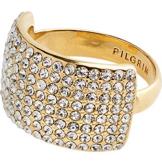 Pilgrim ASPEN krystal ring guldbelagt