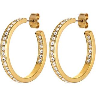 DYRBERG/KERN JUSTINA ØRERING 420134 (Gold, Green, ONESIZE)