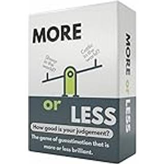 More or Less Card Game