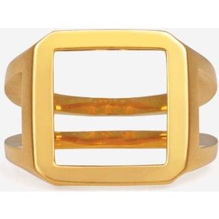 IX Octagon Simple Signet Ring