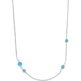 Nordahl Jewellery - TURQUOISE52 sølv halskæde