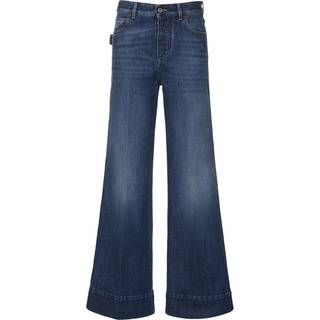 Bottega Veneta High-rise wide-leg jeans - blue - M