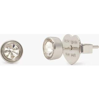 Kate Spade New York Silver Set in Stone CZ Studs - Silver