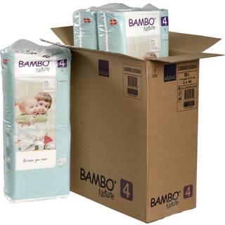 Bambo Ble Nature 7-14 kg 3 x 48 stk Str. 4 Miljømærkede
