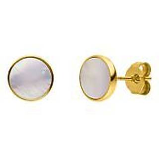 PURELEI White Gloss øreringe guld