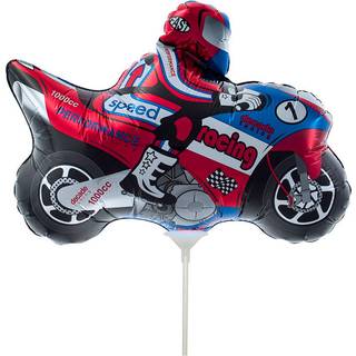 Mini-Folienballon Motorrad