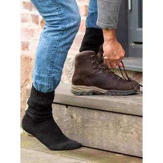 Trofe Mixed Wool Sock - Black - Str 39/42