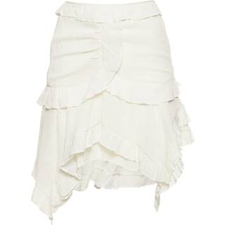 Isabel Marant Geneva ruffled miniskirt - white - XS
