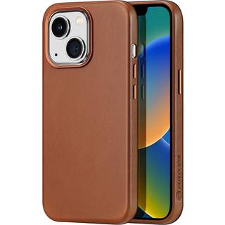 Dux Ducis Naples iPhone 14 Plus Læder Dækket Cover - Kaffe