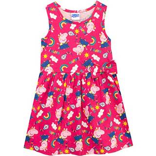 Character Karakter 100% Bomuld Peppa Pig Kjole - 116-122cm (6-7 år)