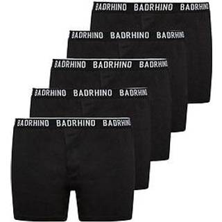 BadRhino Big & Tall BadRhino Big & Tall Black Boxers 5 Packs
