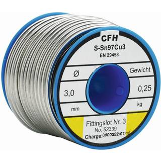 Loddetråd til VVS 250 g, 3,0 mm
