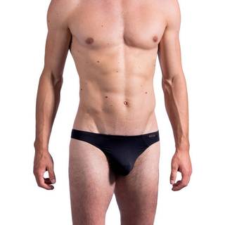 Olaf Benz Herren Ministring schwarz Mikrofaser/Funktion unifarben