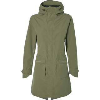 Regnjakke / Regnparka Basil Mosse Dame - M