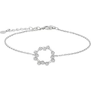 Nana Armbånd, Rhd Silver, 17+3 cm