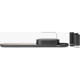 Brabantia SinkStyle køkkenbordsorganizer sæt 4 dele Mineral Infinite Grey