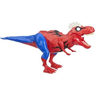 Spider-Man Web Chompin' Spider-Rex 16-tommers actionfigur med 10 lydeffekter og Dino Blast