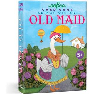 Eeboo: Animal Old Maid Playing Card Game for Kids Cards er holdbare lette at forst? instruktioner inkluderet i alderen 5 ?r og op