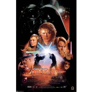 Trends International 24x36 Star Wars: Revenge of the Sith - One Sheet Wall Poster 24.00 """" X 36.00 """" Premium Unframed -version