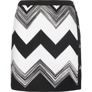 Missoni Zig-zag knitted miniskirt - black - XXS
