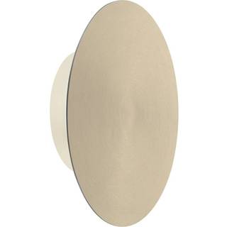 LED-væglampe batteri Puntua Ø 18 cm messing mat