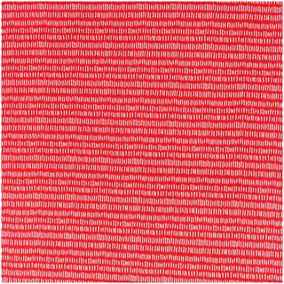 Stoff Jersey rot Striche weiß 145cm - Rot, Weiß