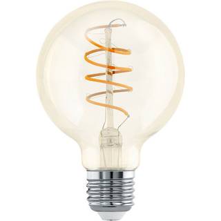 EGLO LED pære G80 Globe 4W/822 270 lumen klar E27